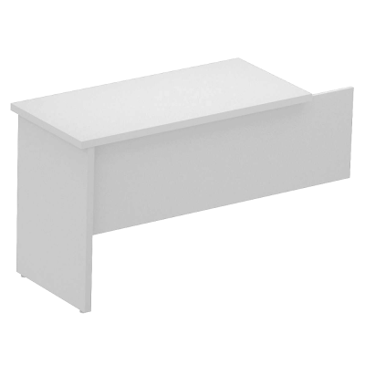 Mesa Auxiliar 25MM 900x420 - Branco