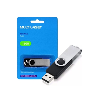 Pendrive Multilaser 16GB PD588