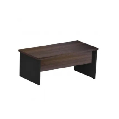 Mesa Reta Pé Painel 40MM 1500x700x750 - Nogal/Preto